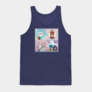 A Breeze of Choco Cherry Tractor Tank Top